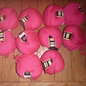 10 Sensations Bellezza Collestion Stellina Wool Blend Yarn Color Fuchsia
